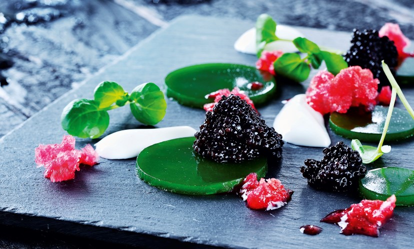 Roe with frozen citrus fruits and sweetened skyr - Royal Greenland A/S